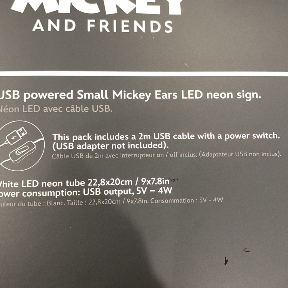 Mickey Mouse LED Neon Sign - Picture 7 of 12